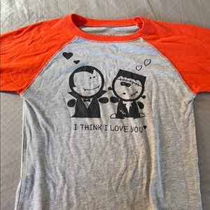 Monster love baseball style tshirt